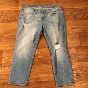 Old navy boyfriend straight size 14